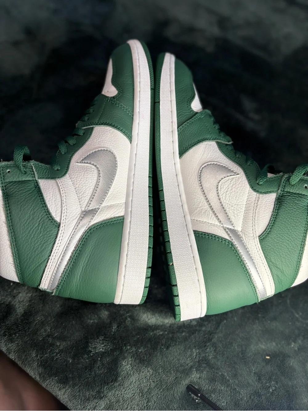 Nike Air Jordan 1 Retro High OG Gorge Green/White Leather DZ5485-303 2022